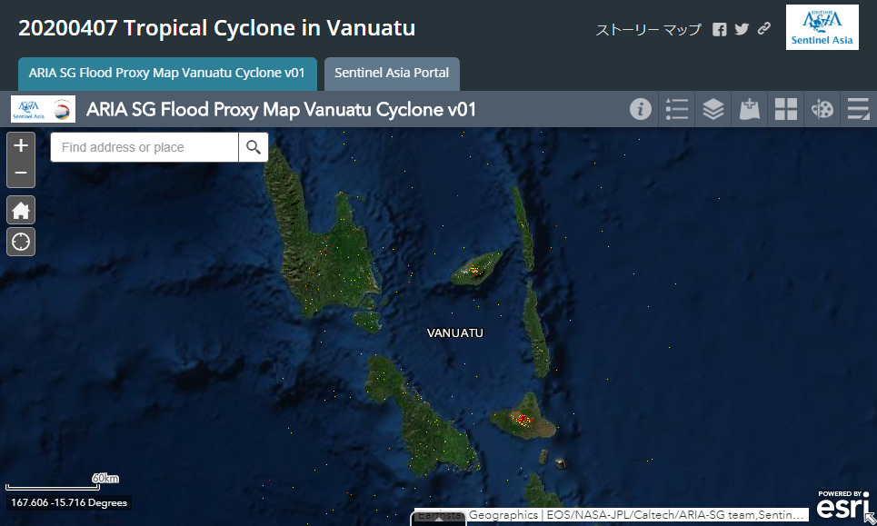 20200407 Tropical Cyclone in Vanuatu